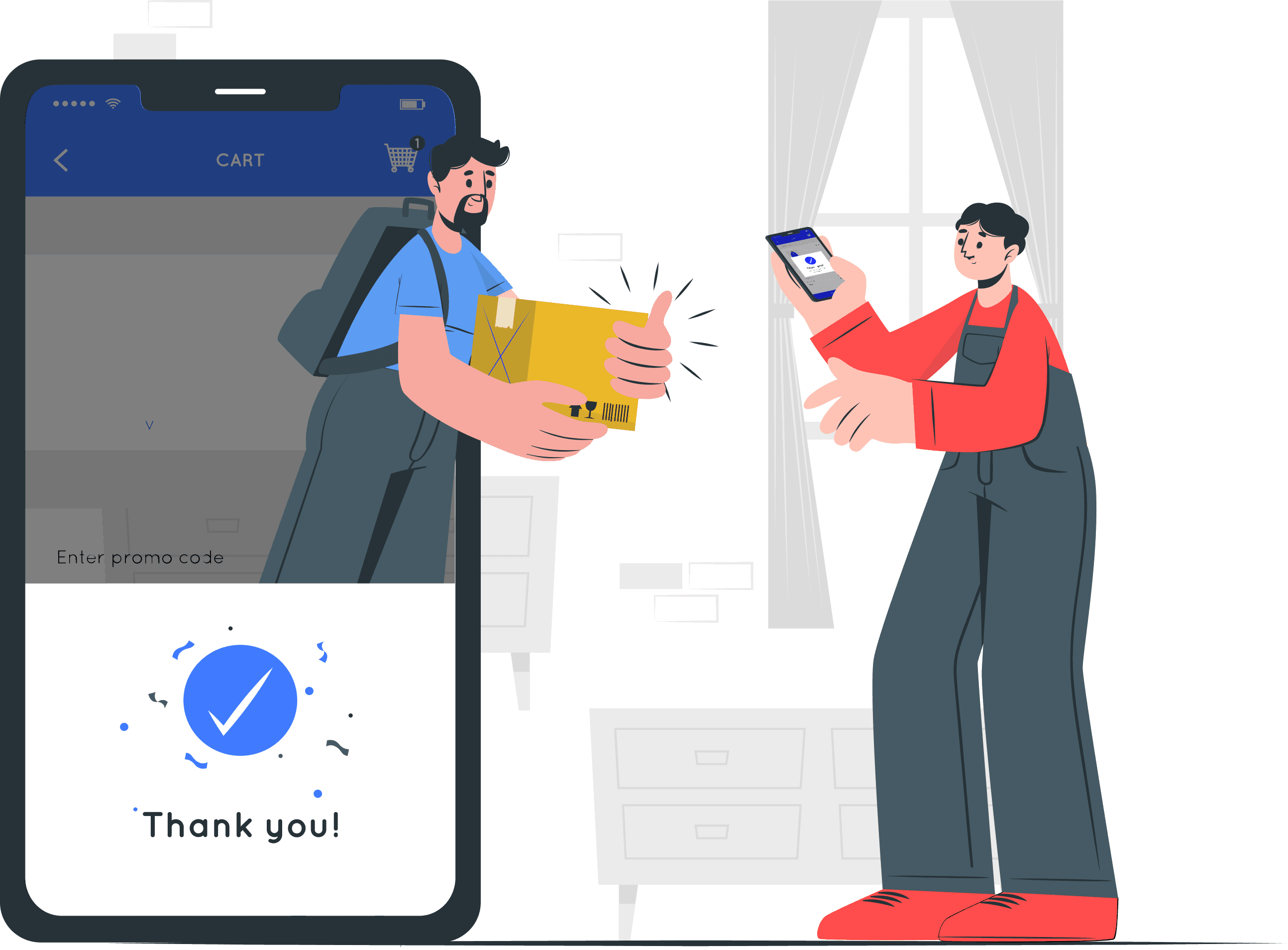 Track & Receive Parcel